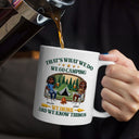 Gift For Couples, Gift For Husband, Gift For Wife, Gift For Boyfriend, Gift For Girlfriend, Love - That's What I Do I Go Camping I Drink - Personalized Mug - Personalized Mug