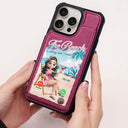 Gift For Yourself,Gift For Women,Gift For Men,Beach,Summer,Happy,Travel - The Beach Is Calling I Must Go - Personalized Leather Flip Wallet Phone Case