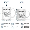 Gift For Grandpa, Gift For Father, Funny - The Best Dad The Man The Myth - Personalized Mug