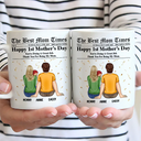 New Mom,New baby,Happy - The Best Mom Times New Mom - Personalized Mug