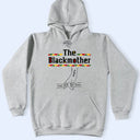 Afro Mom,Gift For Mother,Gift For Grandma,Gift For Women,Happy,Top Market,Afro - The Blackmother - Personalized T Shirt