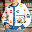 Funny, Pet Lovers, Cat Lovers, Cat Mom - The Catmother - Personalized Cardigan