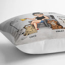 Funny,Cat Mom,Cat Lovers - The Catmother - Personalized Pillow