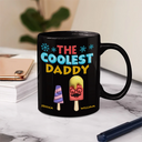 Gift For Grandpa, Gift For Father, Funny - The Coolest Pop Funny 3D Effect Cartoon Ice Cream - Personalized Mug