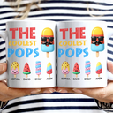 Gift For Husband,Gift For Yourself,Gift For Men,Gift For Father,Gift For Grandpa,Non-Eng,Icon,Humorous - The Coolest Pop Grandpa Dad - Personalized Mug