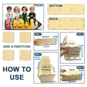 Teacher,Happy,Back To School,Officer,Gifts For Colleagues - The Dream Team - Personalized Wooden Pen Pencil Holder