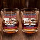 Pet Lovers,Pet Mom,Pet Dad,Dog Lovers,Dog Mom,Dog Dad - The Drinking Legend - Personalized Whiskey Glass