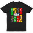 Gift For Father, Happy, Gift For Grandpa, Afro Dad - The Essential Elements - Personalized T Shirt