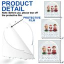 Gift For Sibling,Gift For Brothers,Gift For Sisters,Gift For Women,Gift For Men,Christmas,Happy,Top Market - The Greatest Gift Our Parents Gave Us Siblings 3D Effect - Personalized Custom Shaped Acrylic Ornament