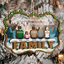 Family,Gift For Sibling,Love,Christmas - The Greatest Gift Our Parents Gave Us Was Each Other - Personalized 2-Layered Mix Ornament