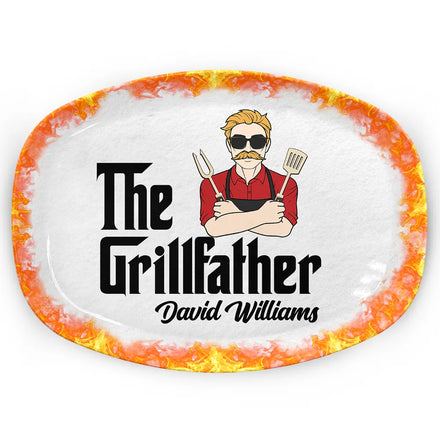 Le Maître GrillFather - Assiette Personnalisée