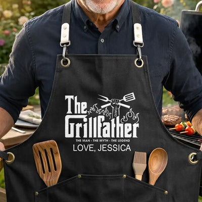 Embroidered Apron