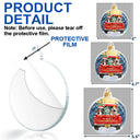 Pet Lovers,Pet Mom,Pet Dad,Pet Couple,Cat Lovers,Cat Mom,Cat Couple,Cat Dad,Dog Lovers,Dog Mom,Dog Dad,Dog Couple,Gift For Women,Gift For Men,Gift For Husband,Gift For Wife,Gift For Boyfriend,Gift For Girlfriend,Gift For Yourself,Happy,Christmas - The Joy Of A Furry Christmas 3D Effect - Personalized Custom Shaped Acrylic Ornament