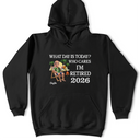 Retirement,Gift For Yourself,Gift For Mother,Gift For Father,Happy - The Legend Has Retired 3D Embroidery Effect - Personalized T Shirt