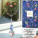 Gift For Mother,Mom - Daughters (Adult),Mom - Daughters (Young),Mom - Sons,Mom - Children,Gift For Daughter,Love - The Love Between A Mother And Her Children - Personalized Heart Crystal Suncatcher