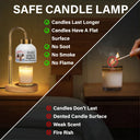 Mom - Daughters (Adult), Gift For Mother, Love - The Love Between Mother & Daughters Is Forever - Personalized Candle Warmer Lamp