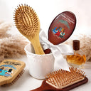 Gift For Women,Gift For Mother,Gift For Daughter,Mom,Daughters (Adult),Love - The Love Between Mother & Daughters Is Forever - Personalized Wooden Hair Brush