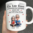 Gift For Couples,LGBT,Gift For Women,Gift For Men,Love - The Love Times Newspaper Theme - Personalized Mug