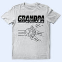 Gift For Father,Happy,Gift For Grandpa - The Man The Myth - Personalized T Shirt