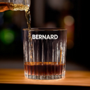 Gift For Father,Happy,Gift For Grandpa - The Man The Myth The Legend - Personalized Rocks Whiskey Glass