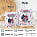 Dad,Daughters,Gift For Daughter - The Only Thing Better Than Being Your Father - 3D Inflated Effect Printed Mug, Personalized White Edge-to-Edge Mug
