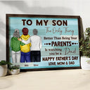 Dad,Gift For Son,Mom,Sons - The Only Thing Better Than Being Your Father - Personalized Poster