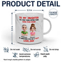 Dad - Daughters (Adult), Gift For Daughter, Mom - Daughters (Adult), Gift For Women, Happy, Top Market - The Only Thing Better Than Being Your Mother Father - Personalized Marble Mug