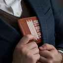 Gift For Father,Gift For Grandpa,Independence Day,Gift For Husband,Afro Dad,Non-Eng,Icon,Proud - The Original Legend Legend Husband Daddy Grandpa - Personalized Leather Wallet