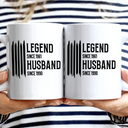 Gift For Father,Gift For Grandpa,Independence Day,Gift For Husband,Afro Dad,Non-Eng,Icon,Proud - The Original Legend Legend Husband Daddy Grandpa - Personalized Mug