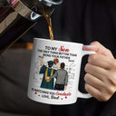 Dad - Daughters (Adult), Gift For Daughter, Dad - Sons, Gift For Son, Dad - Children, Love, Graduation - The Thing Better Than Being Your Father Is Watching You Graduate - Personalized Mug