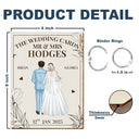 Wedding, Gift For Couples, Gift For Husband, Gift For Wife, Love - The Wedding Cards Of Mr & Mrs - Personalized Card Keeper, Card Holder