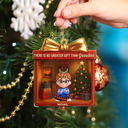Gift For Grandkids,Grandma - Grandkids,Grandpa - Grandkids,Happy,Gift For Grandpa,Gift For Grandma,Gift For Grandparents,Gift For Kids,Christmas - There's No Greater Gift Than Grandkids - Personalized Custom Shaped Acrylic Ornament