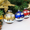 Dog Lovers,Pet Lovers,Christmas,Cat Lovers,Memorial,Sad - They Still Talk About You Pet Memorial - Personalized Ball Ornament