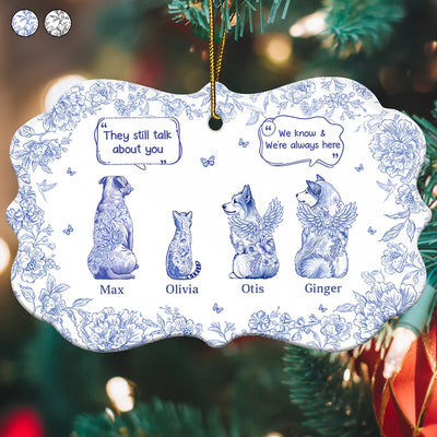 Ornement en céramique médaillon