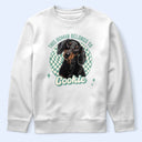 Dog Lovers,Happy,Pet Lovers,Cat Lovers - This Human Belongs To Dog - Personalized T Shirt