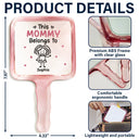 Gift For Mother,Gift For Grandma,Love - This Grandma Mom Belongs To Kids Pet - Personalized Handheld Mirror