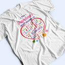Gift For Mother,Gift For Grandma,Grandma - Grandkids,Mom - Children,Happy - This Grandma's Heart Belongs To - Personalized T Shirt