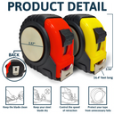 Gift For Grandpa, Gift For Father, Happy, Gift For Men, Stick Figure - This Grandpa Daddy Belongs To Kids Pet - Personalized Tape Measure