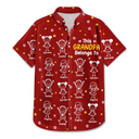 Gift For Grandparents,Gift For Grandpa,Gift For Grandma,Gift For Mother,Gift For Father,Happy,Christmas - This Grandpa Grandma Belongs To Kids Pet - Personalized Hawaiian Shirt
