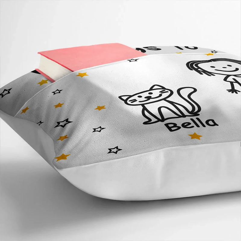 Gift For Grandparents,Gift For Grandpa,Gift For Grandma,Gift For Mother,Gift For Father,Happy,Christmas - This Grandpa Grandma Belongs To Kids Pet - Personalized Pocket Pillow