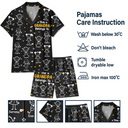 Gift For Grandparents,Gift For Grandpa,Gift For Grandma,Gift For Mother,Gift For Father,Happy,Christmas - This Grandpa Grandma Belongs To Kids Pet - Personalized Short Pajamas Set