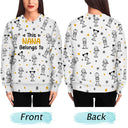 Gift For Grandpa,Gift For Grandma,Gift For Father,Gift For Mother - This Grandpa Grandma Belongs To Kids Pet - Personalized Unisex Ugly Sweater