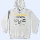 Pet Lovers, Pet Mom, Pet Dad, Dog Lovers, Dog Mom, Dog Dad, Happy - This Human Belongs To Cute Dogs - Personalized T Shirt