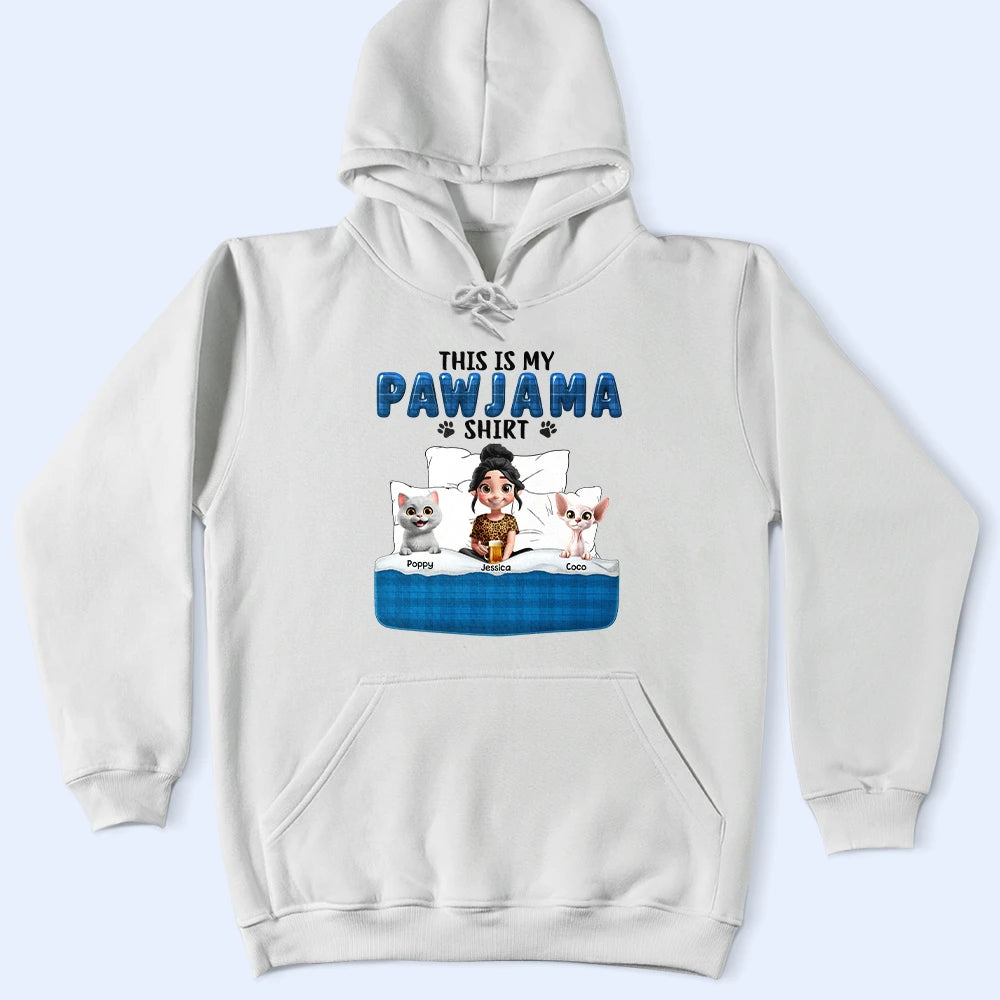 Dog Mom,Dog Lovers,Funny - This Is My Pawjama Shirt 3d Effect Pet Lovers - Personalized T Shirt