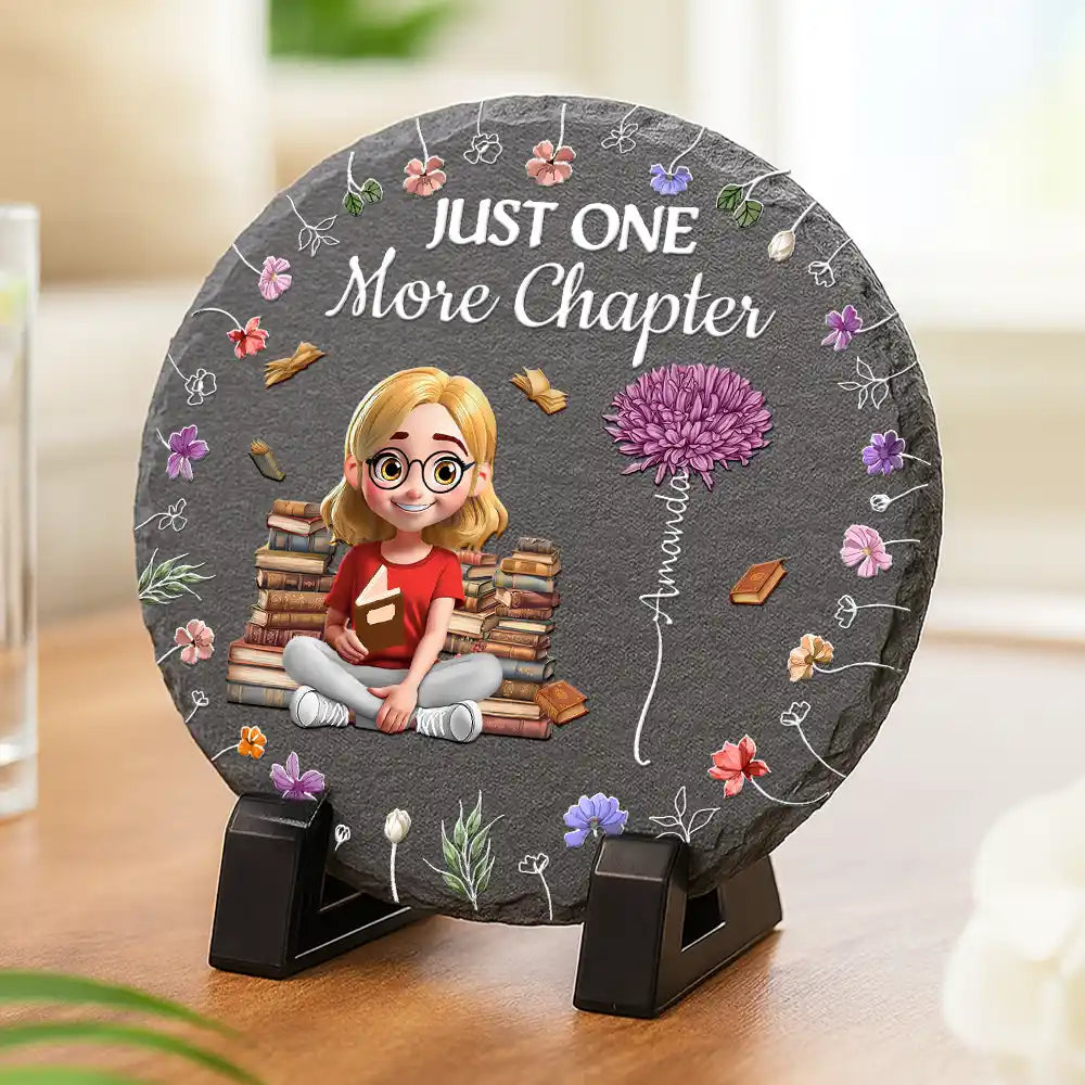 Reading,Gift For Yourself,Happy,Gift For Women,Gift For Men - This Is My Reading Coaster - Personalized Slate Coaster