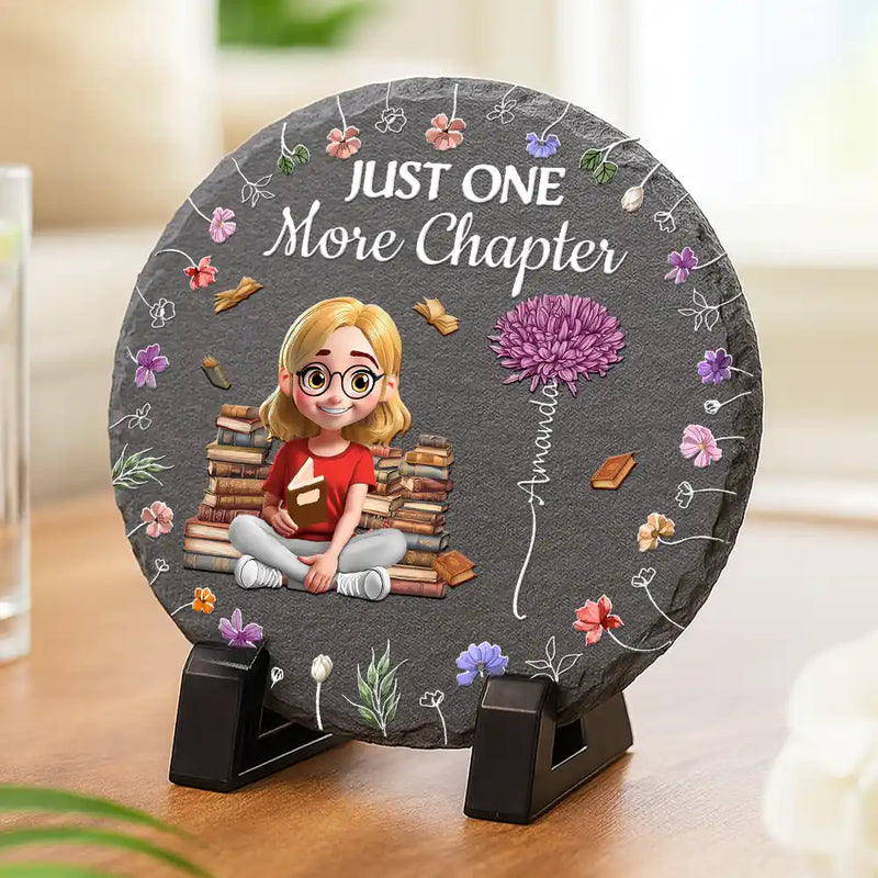 Reading,Gift For Yourself,Happy,Gift For Women,Gift For Men - This Is My Reading Coaster - Personalized Slate Coaster