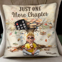 Reading,Gift For Yourself,Gift For Women,Happy - This Is My Reading Pillow Book Tree - Personalized Pocket Pillow