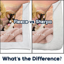 Dog Mom,Cat Mom,Pet Mom,Happy,Top Market - This Is Our Cuddle Blanket 3D Effect - Personalized Fleece Blanket, Sherpa Blanket