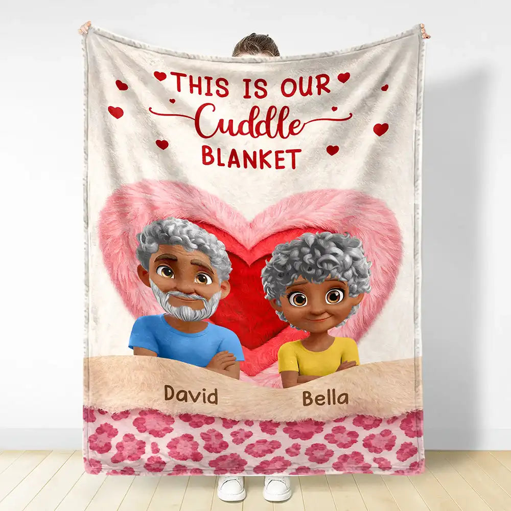Gift For Couples,Gift For Wife,Gift For Husband,Gift For Boyfriend,Gift For Girlfriend,LGBT,Love - This Is Our Cuddle Blanket Faux Fur Effect - Personalized Fleece Blanket, Sherpa Blanket