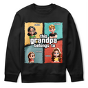 Gift For Father,Gift For Grandpa,Love - This Papa Grandpa Dad Belong To - Personalized T Shirt